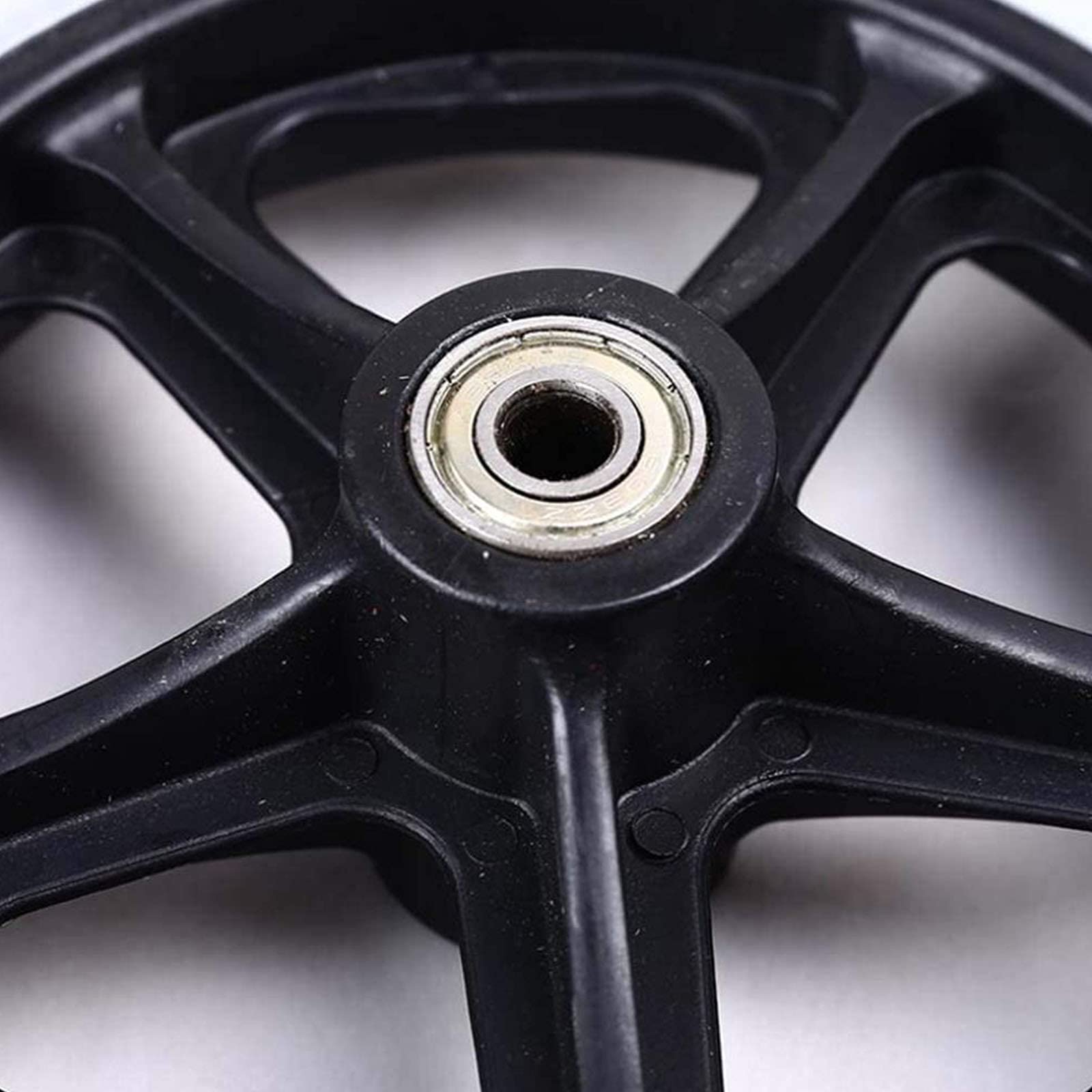Części Zamienne Do Kół, Lekkie Kółka Z Oponą Poliuretanową 6 Cali 7 Cali 8 Cali Łożysko Kierownicy Przednie Małe Koło Do Wózków/Gray/6Inch(15Cm)