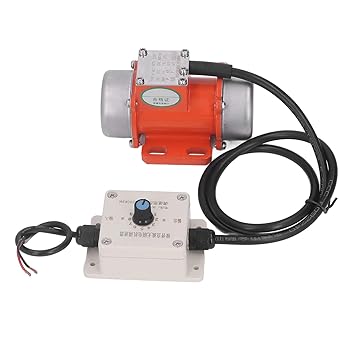 DC Vibration Motor, 4000RPM Aluminum Alloy Red Copper Electric Vibrating Motor for Coal for Mining