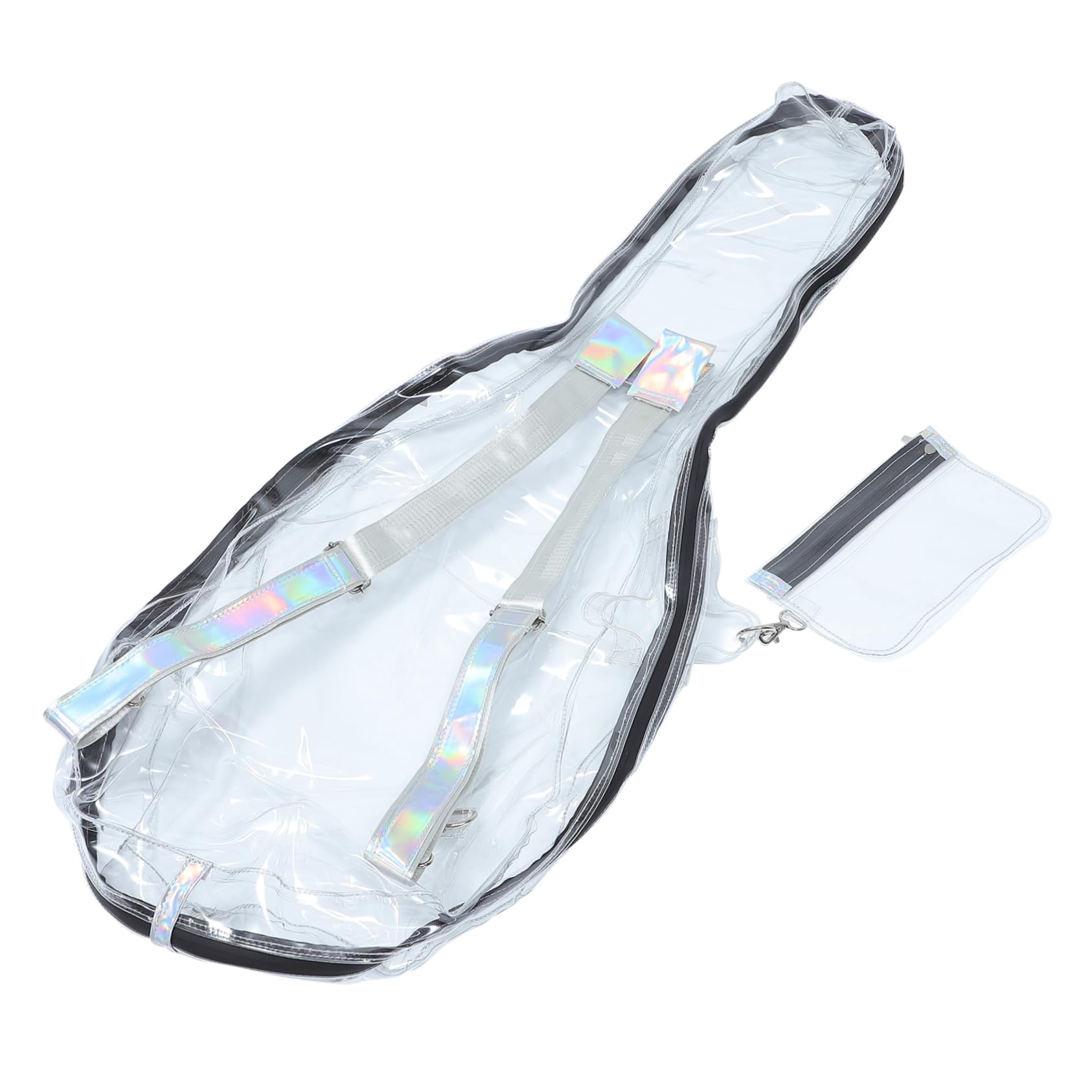 Toyvian 1 Szt Przezroczysta Torba Na Gitarę Wygodna Torba Na Gitarę Wodoodporny Plecak Podróżny Torba Organizator Na Torebkę Plecak Na Komputer Pokrowiec Na Gitarę Klasyczną Przenośny