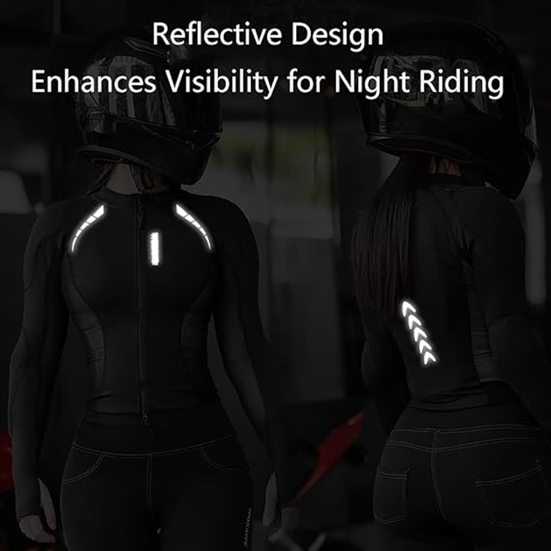 Veste de moto for femmes avec chemise rembourrée blindée certifiée CE | Veste chemise moto en maille avec coussinets arrière,veste protection for équipement vélo Sport d'été(Black,XL)