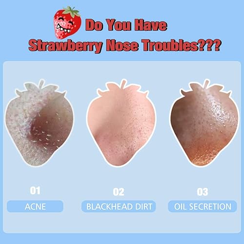 Miniatura 3 de LAMUSELAND Tiras de poros de limpieza profunda, juego de 30 tiras nasales para eliminación de puntos negros, máscara facial para mujeres y hombres