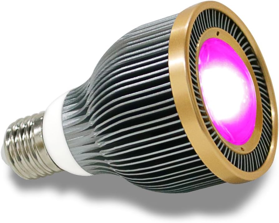 LED grow light full spectrum for indoor plants veg and flower CREE dimmable COB 12-band UV&IR 001 (27W)