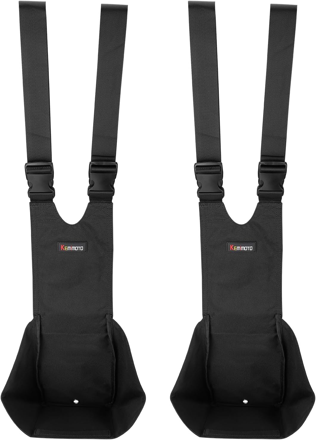 KEMIMOTO 2 Pcs ATV Rear Passenger Foot Pegs Universal Adjustable