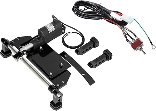 Soporte Central Eléctrico - Soporte de Motocicleta SLMOTO Compatible con Harley Touring Bagger 2009-2016 FLT FLHT FLHTCU FLHRC Road King Road Glide