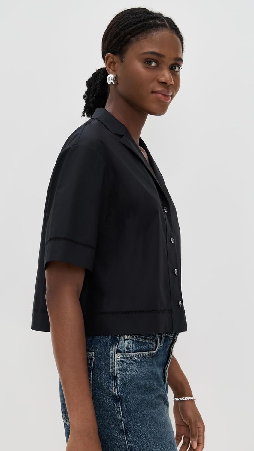 Theory Women's Boxy Lapel Shirt - Image 4