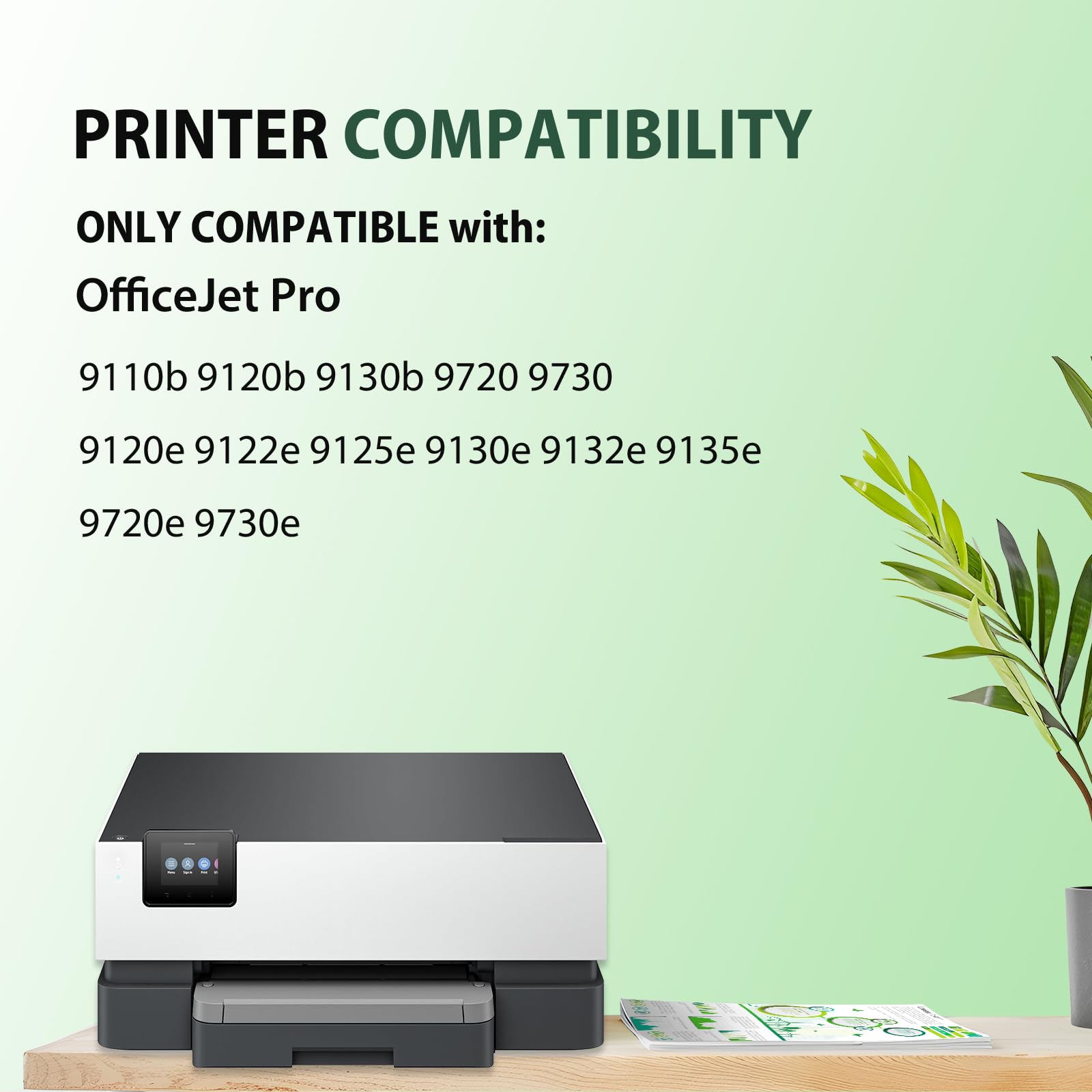 937XL 937 9720e 9730e 9120e Cartuchos de Tinta para HP937 937e Multipaquete | Reemplazo para HP OfficeJet Pro 9135e 9125e 9720e 9132e 9122e 9110b 9120b 9130b Impresoras (Negro Cián Amarillo Magenta)