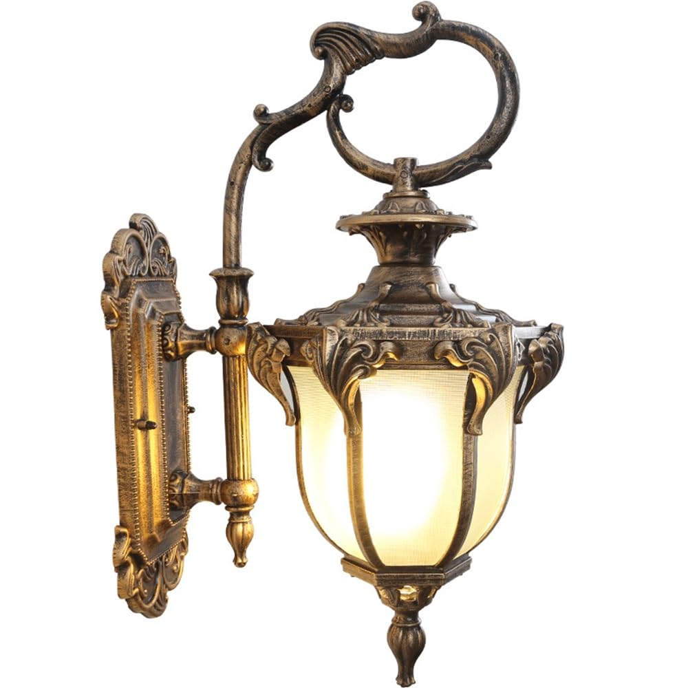 Applique murale d'extérieur étanche laiton luminaire ferme pour porche