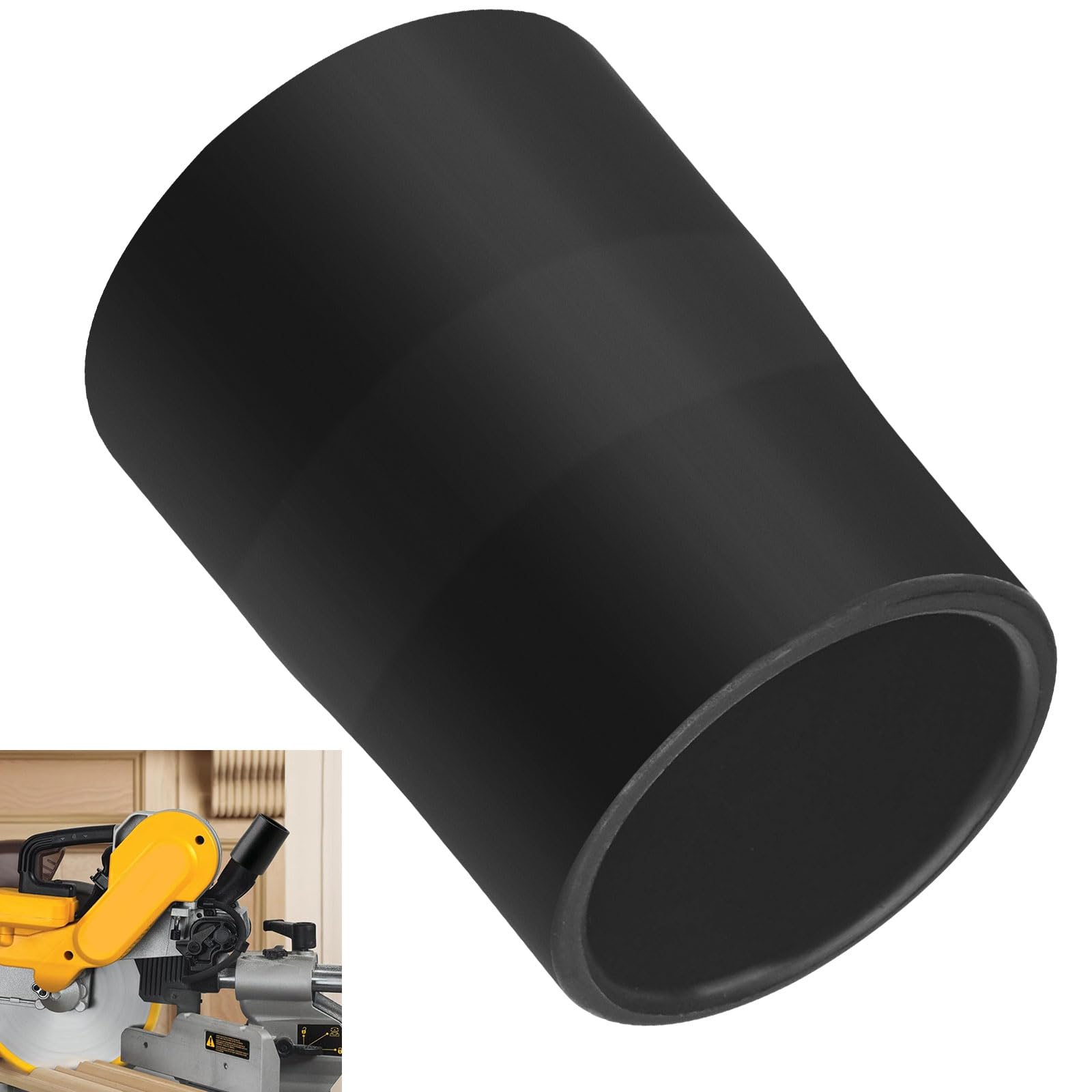 Miter Saw Vacuum Adapter (Use 1-7/8" Vacuum Hose) for D-eWalt DWS713 DW715 DWS715 DWS716 DWS779 DWS780 DHS790 Miter Saw Vacuum, Designed to Use 1-7/8"