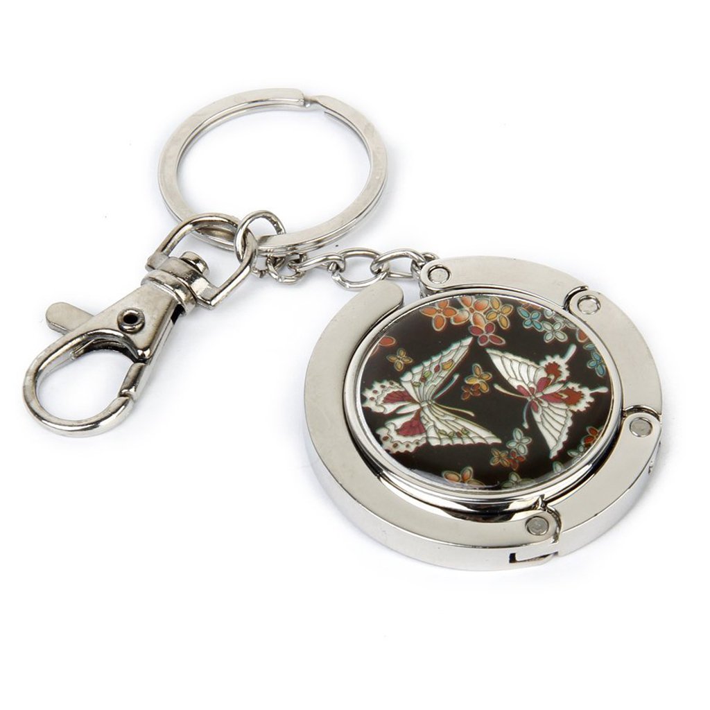 CTRLZS Bag Holder Bag Hangers Bag Hook Butterfly Model with Keychain