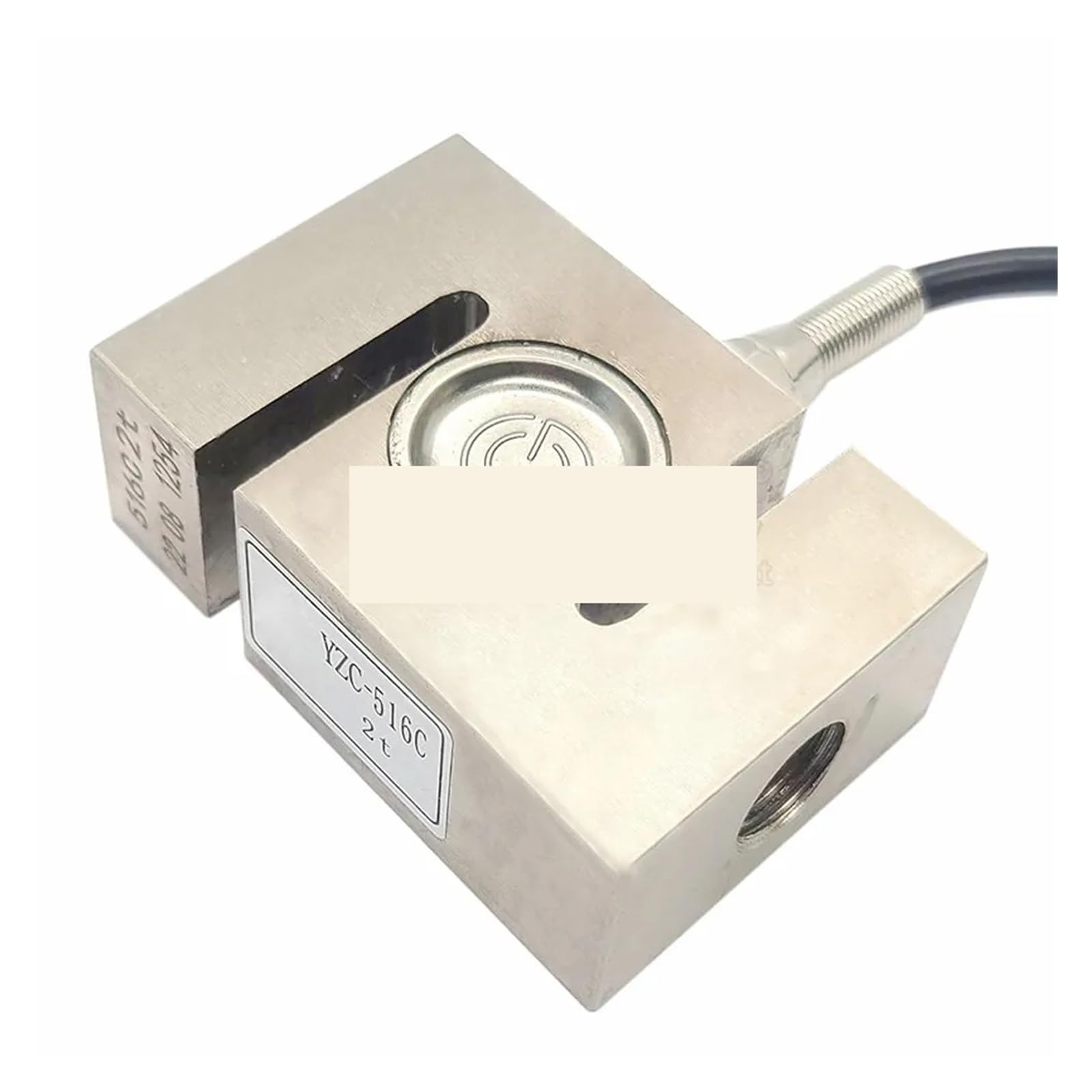 CVFRDD Load Cell YZC-516C Pressure Tension Sensor S Type 100kg 200kg 300kg 500kg 1T 1.5T 2T Alloy Steel Weighing For Batching Scale Weight Sensor(200KG)