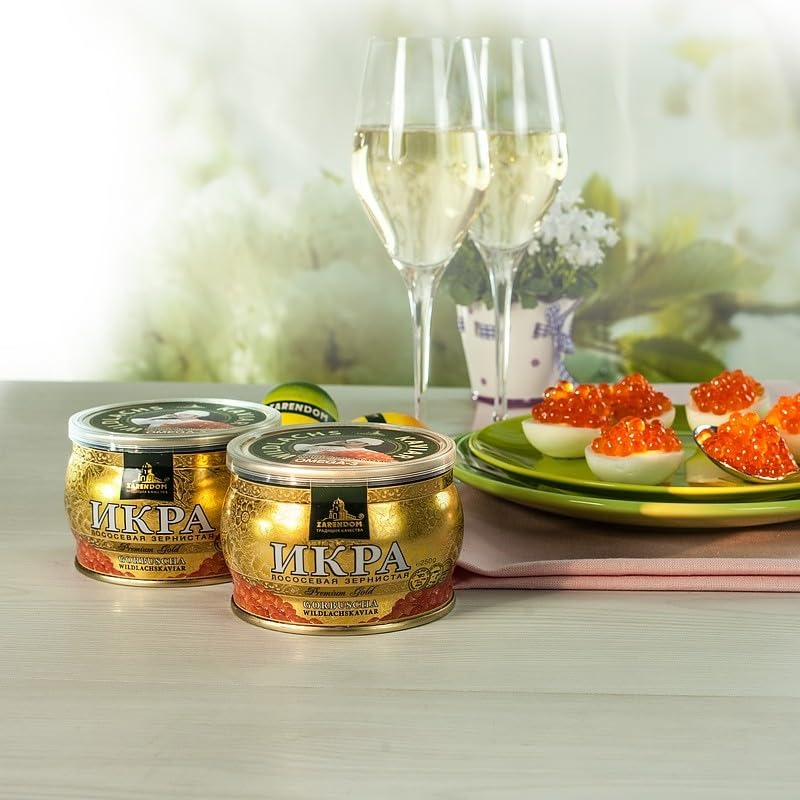 Caviar de Salmon Premium Gold 250gr.