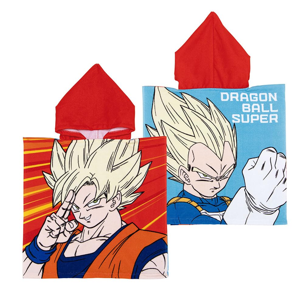 ARDITEX - Dragon Ball Zaus Microfibre Poncho with Hood 55 x 55 cm