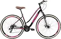 Bicicleta KSW Sunny Feminina em Aluminio Aro 29 Rebaixada Retro 21 Marcha Relação 3x7com Freio a Disco e Suspensão de 80mm