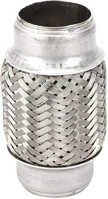 Exhaust Flexible Pipe, 38 x 102mm 1.5 x 4in Stainless Steel Car Exhaust Flexible Pipe Flexi Joint Repair Tube