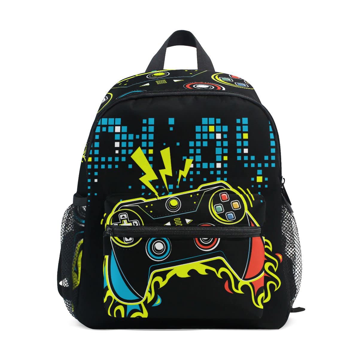 Fisyme Toddler Backpack Play Game School Bag Kids Backpacks for Kindergarten Preschool Nursery Girls Boys, M