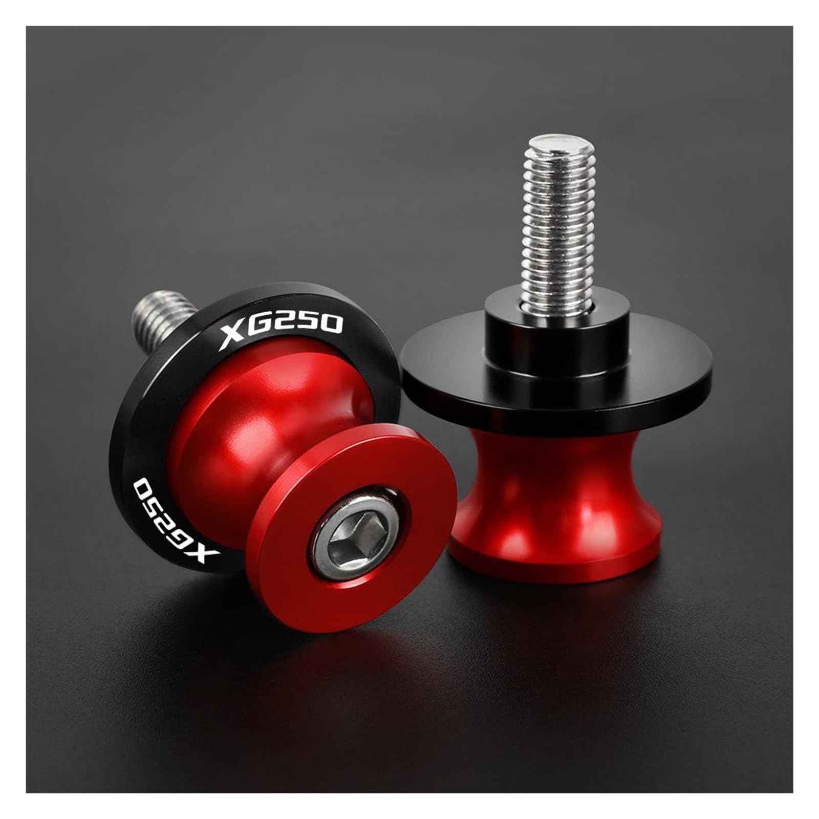 Bobines de bras oscillant XG250 6mm accessoires moto vis support 2015 2016