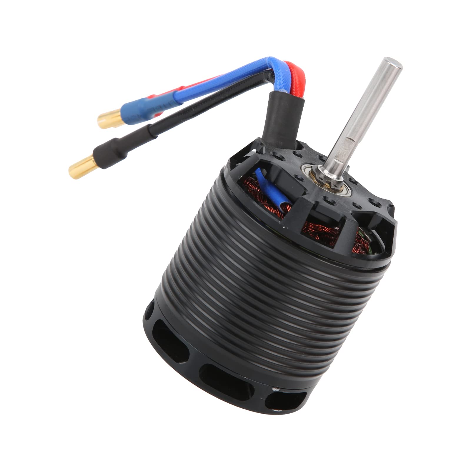 Generic Silnik Bezszczotkowy Stop Aluminium 4135 530KV Silnik Helikoptera RC 4500W 100A 1202F Odporność na Ciepło 5 Mm Wtyczka Bananowa dla Pilotów H700 Align Trex 700