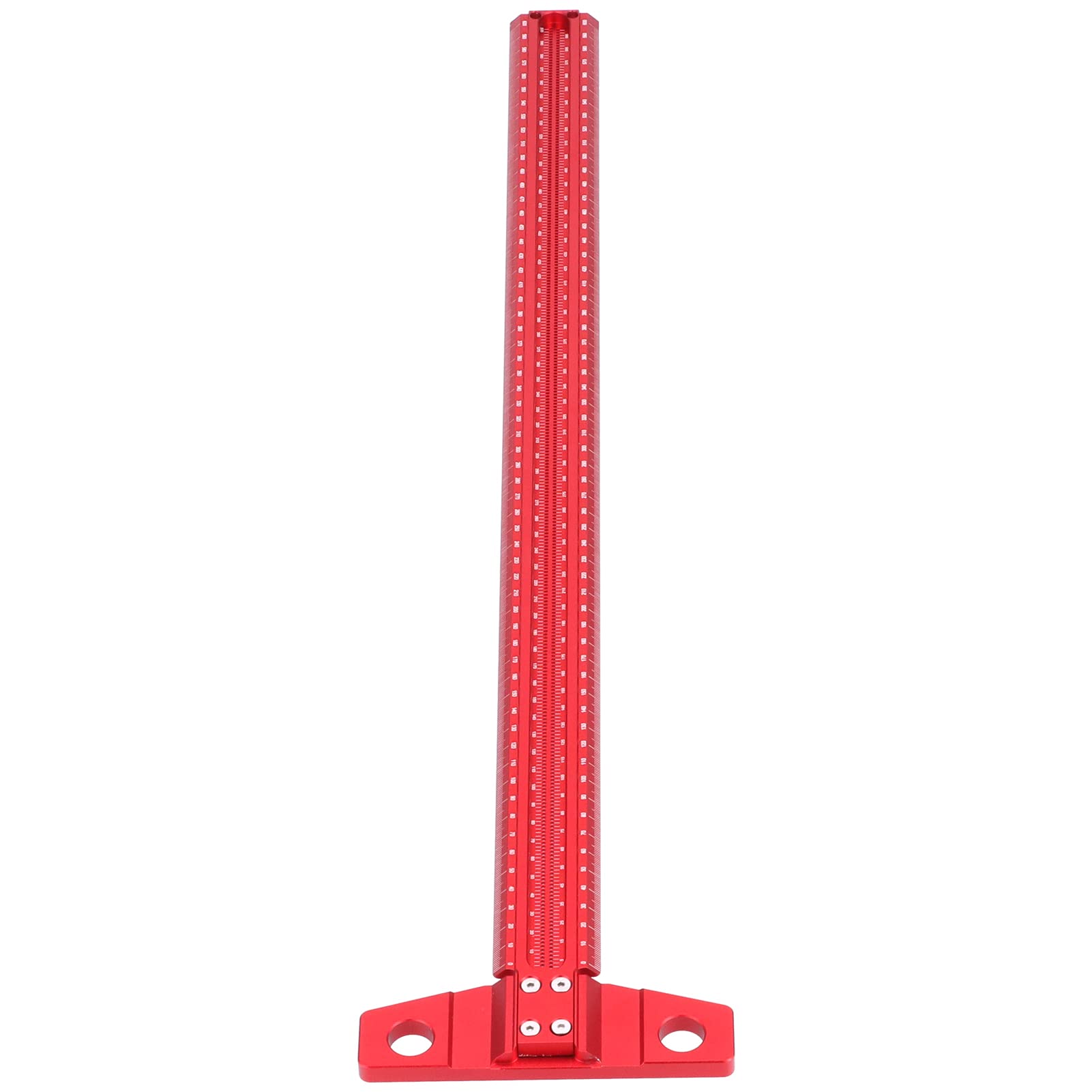 Haofy Regla Cuadrada en T de Aleación de Aluminio con Placa Posterior Extraíble, Trazador de Carpintería Preciso para Diseño y Medición, para Carpintero y Carpintero de Bricolaje (600 mm)