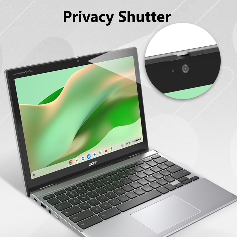 acer Chromebook Spin 312 CP312-1HN-34Z7 - Computer portatile convertibile Intel Core i3-N305 da 12,2" WUXGA IPS Corning Gorilla Glass Touch Display | 8GB LPDDR5 | 128GB eMMC | Wi-Fi 6E | Webcam Full