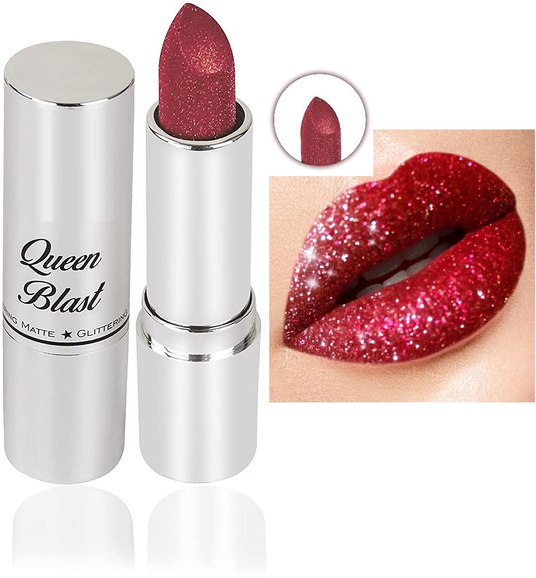 Glitter Lipstick! Shimmery Sparkly Magical Metallic Glitter Lipstick-image-33