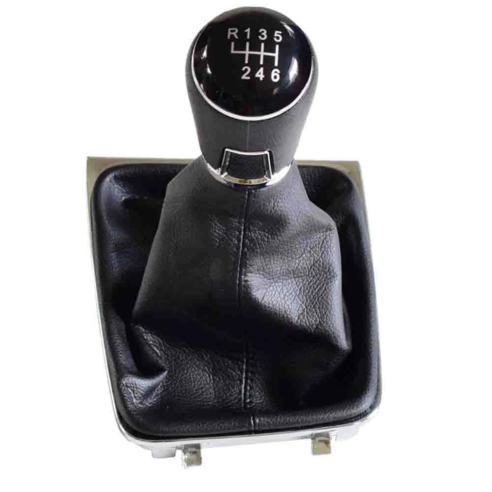YDXHERTA 5 6 Speed Gear Shift Knob Handball for Golf 7 for MK7 for GTI for GTD Leather Cover Case Spare Parts(Speed 6)