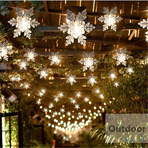 Strisce Luci Stringa 20LED 2.1m Snowflake