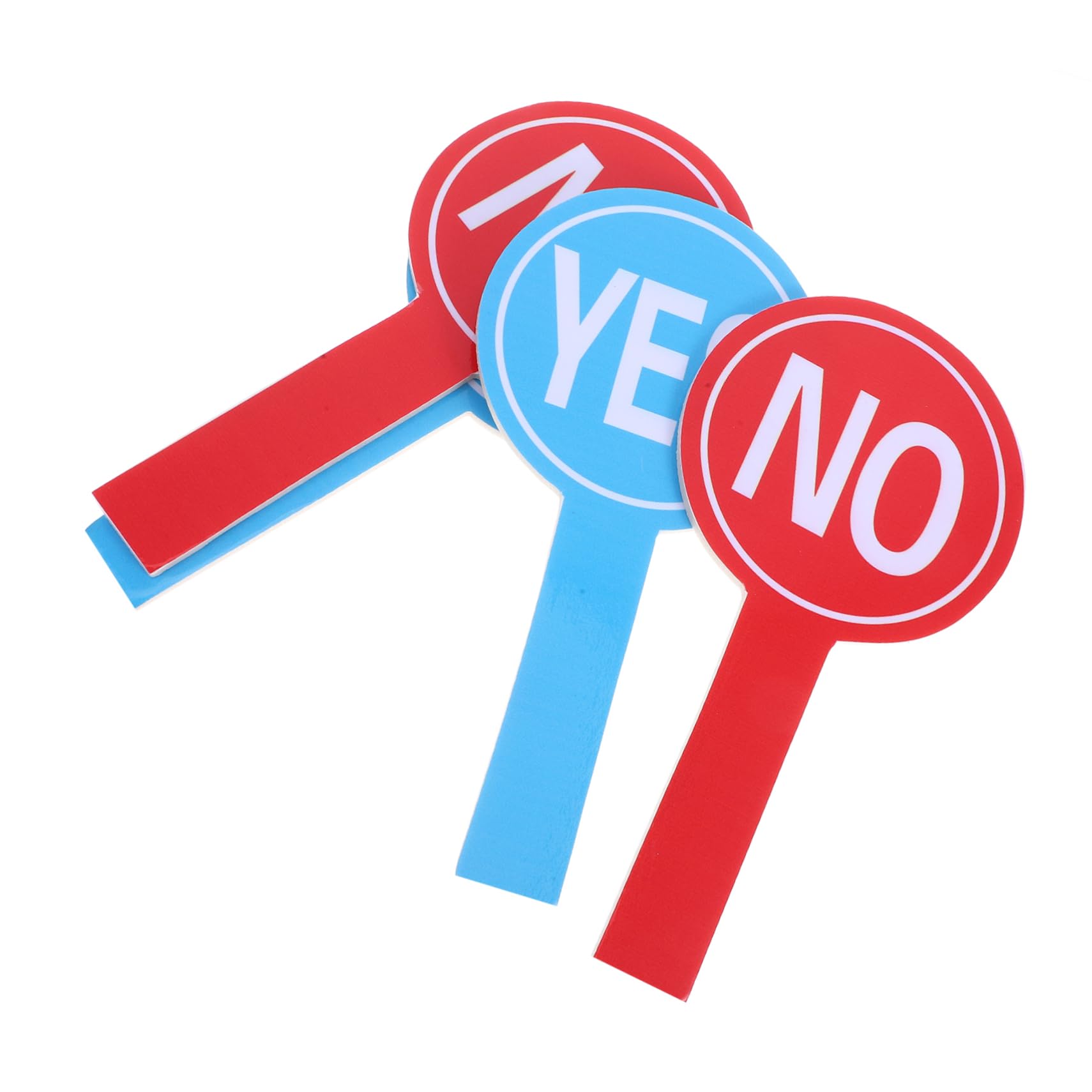 KICHOUSE Pcs Teacher Voting Paddle Set Portable Yes No Paddles for Classroom School and Meetings