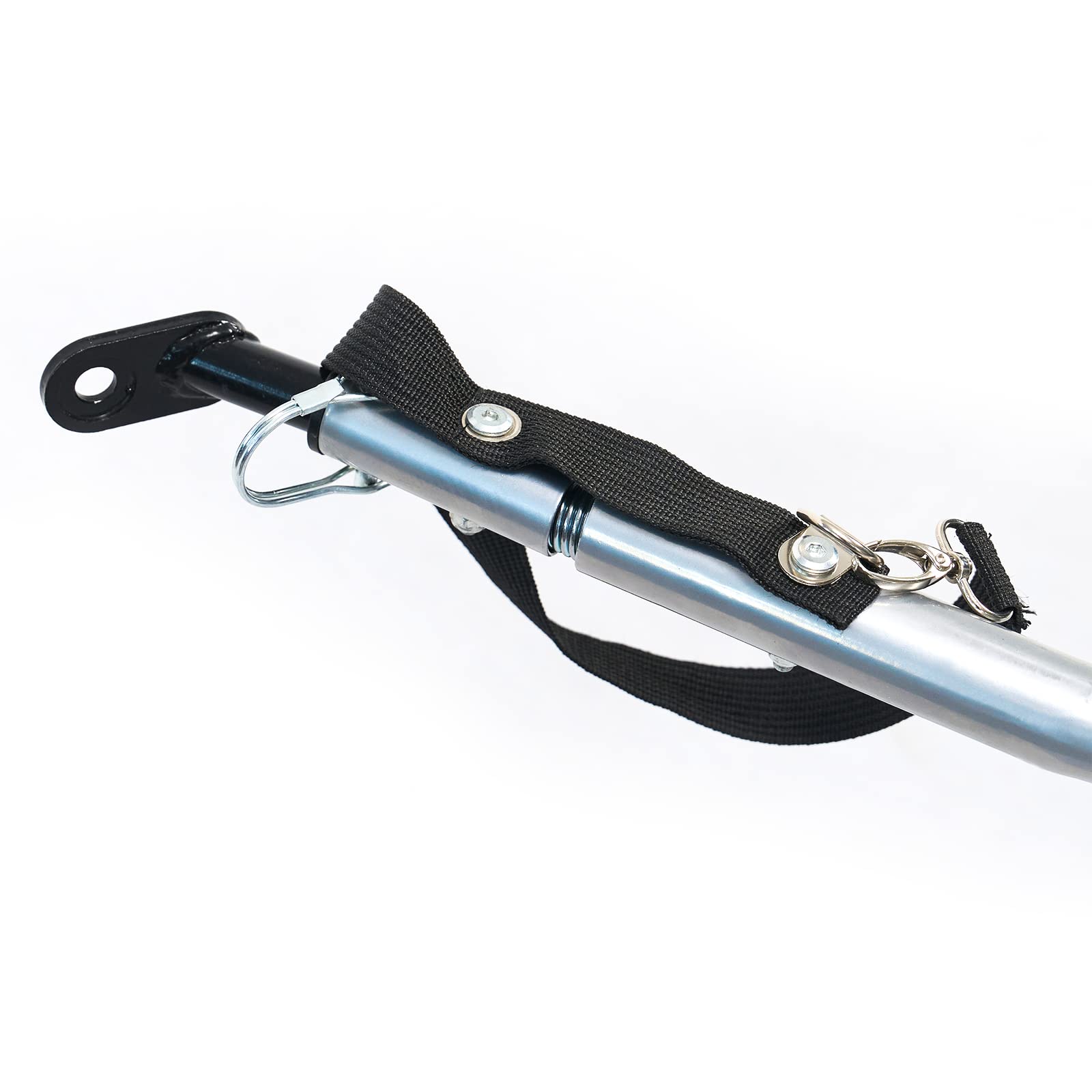 soges Remorque de Vélo pour Chien Pliable jusqu'à 40 kg en Oxford 600D, Remorque de Vélo Dog Bicycle Trailer Chariot Noir pour Chien avec Laisse Interne, Réflecteurs de Sécurité