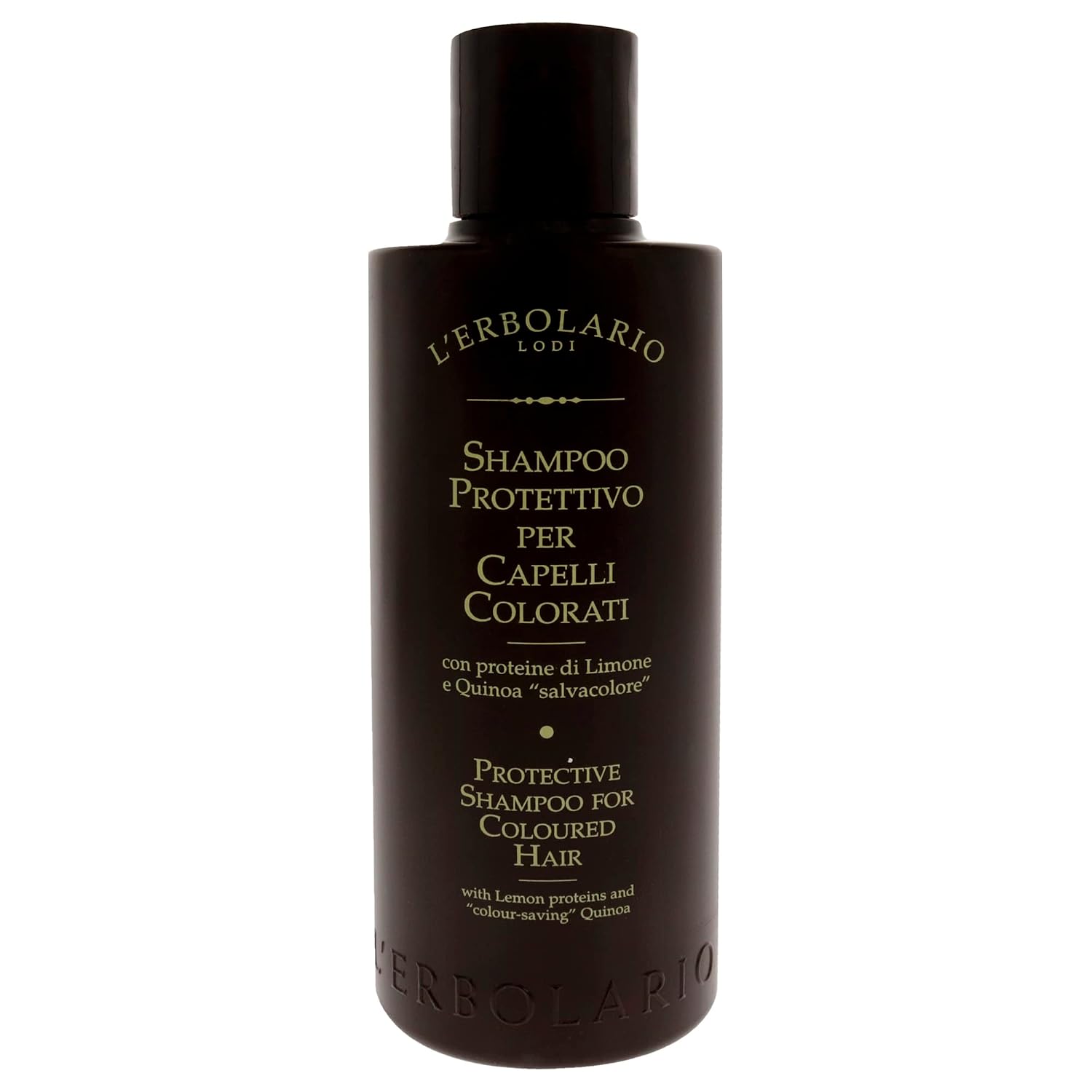 L'Erbolario Protective Shampoo for Colored Hair - Clarifying Shampoo for Men and Women - With Color-Saving Quinoa for Soft, Elastic Hair - 6.7 oz