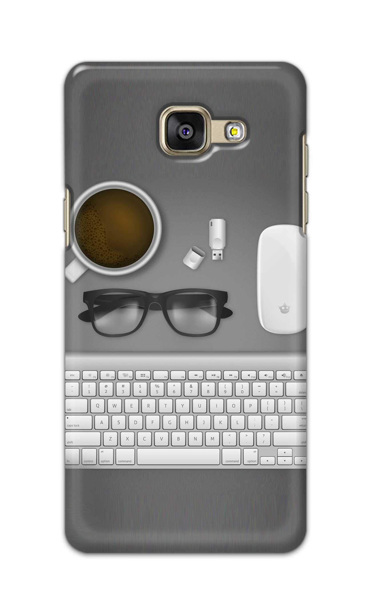 PRINTFIDAA Software Engineer Assets Graphite Background Printed Designer Case for Samsung Galaxy A5 (6) 2016, A510F A510M A510Fd A5100 A510Y, A510 Back Cover