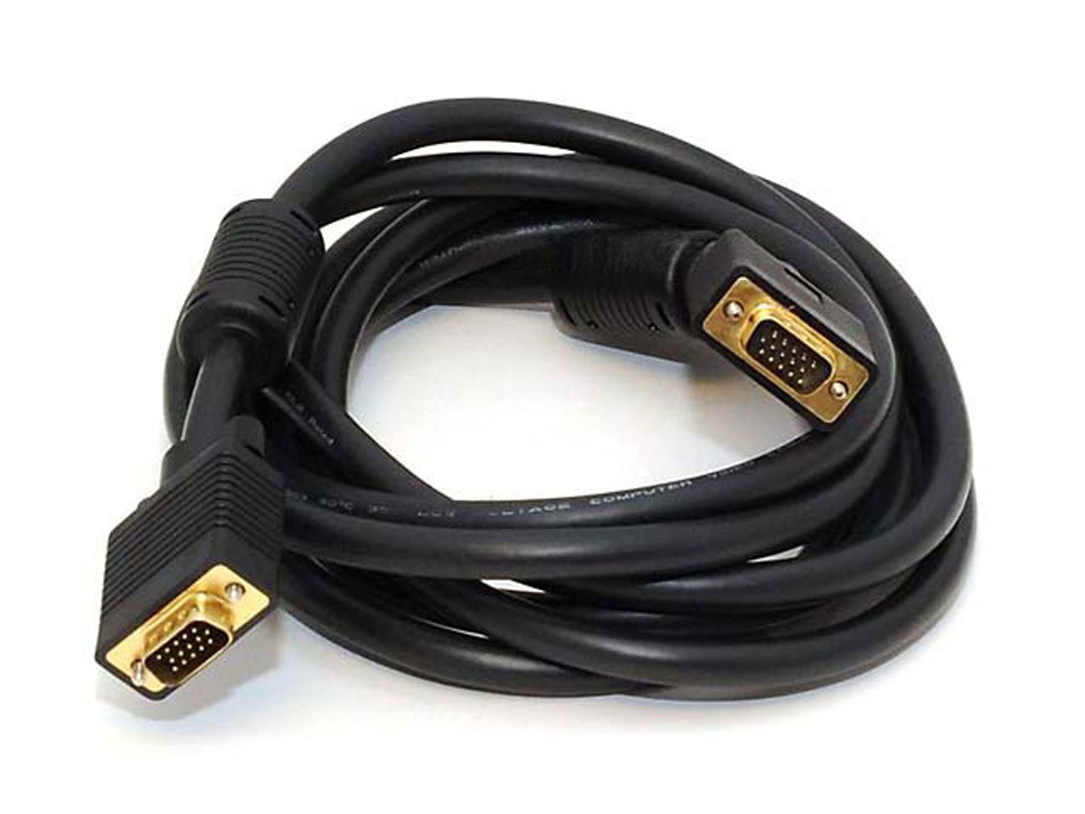 Computer Cord,SVGA (HD15) M to M,10ft