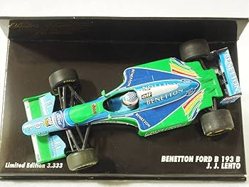 ミニカー MINICHAMPS BENETTON FORD B B193 B BENETTON - F1 B193 TEAM BENETTON FORD N 6 3rd BRITISH GP