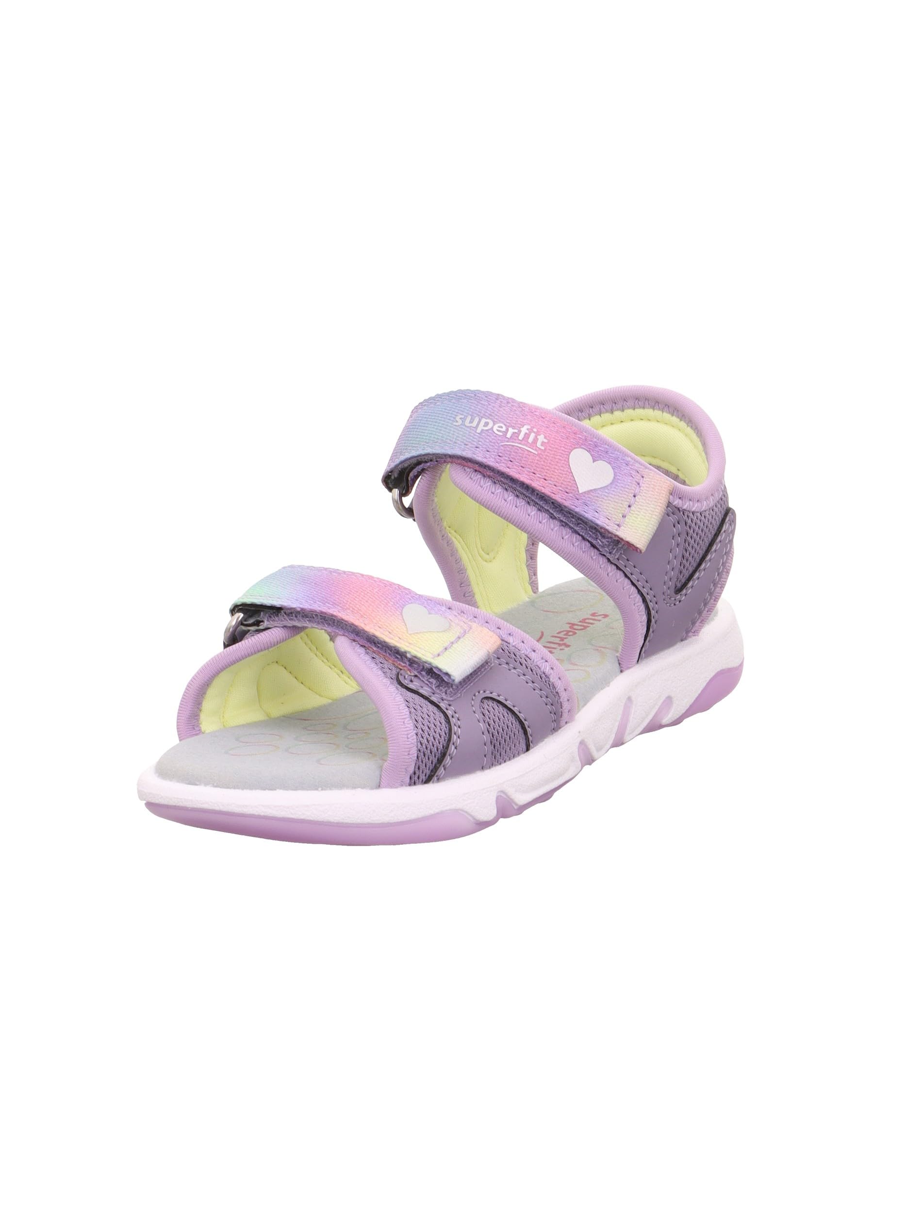 Superfit Girls' Pebbles Sandals, Purple 8500, 10.5 UK Child