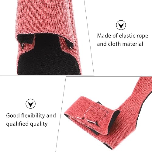 Miniatura 4 de Juego de 4 fundas para puntas de caña de pescar, funda protectora para caña de pescar, funda protectora de correa, accesorios y tapas herramientas