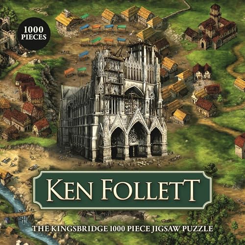 Ken Follett: Rompecabezas oficial The Kingsbridge de 1000 piezas miniatura 1