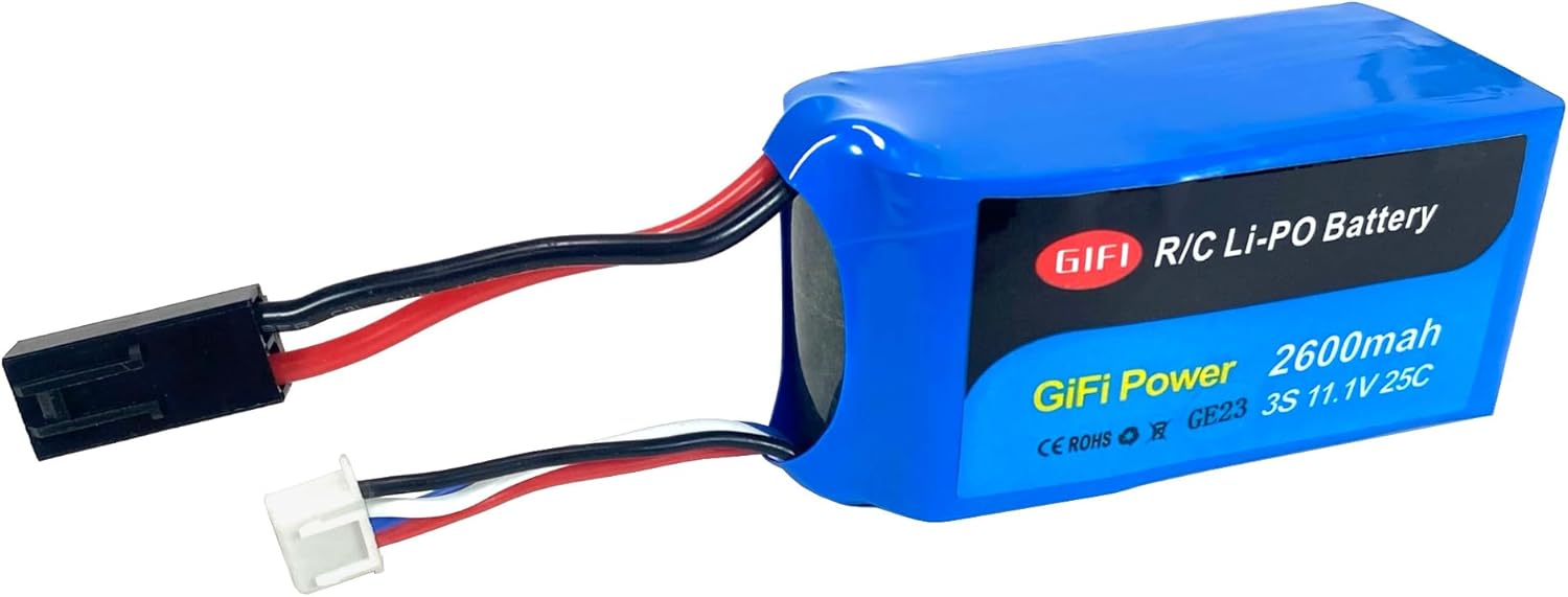 MaximalPower 2600mAh LiPo Replacement Battery for Parrot AR.Drone 2.0 & Parrot AR.Drone 1.0 Drone Quadcopter (1 Battery)