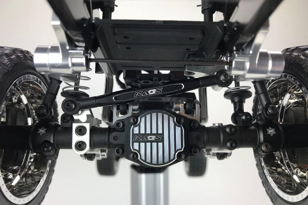 CEN Racing CKD0375 KAOS Panhard Bar & Sterring Tide Rod (57mm, CNC Aluminum, Black) DL-Series 3pcs