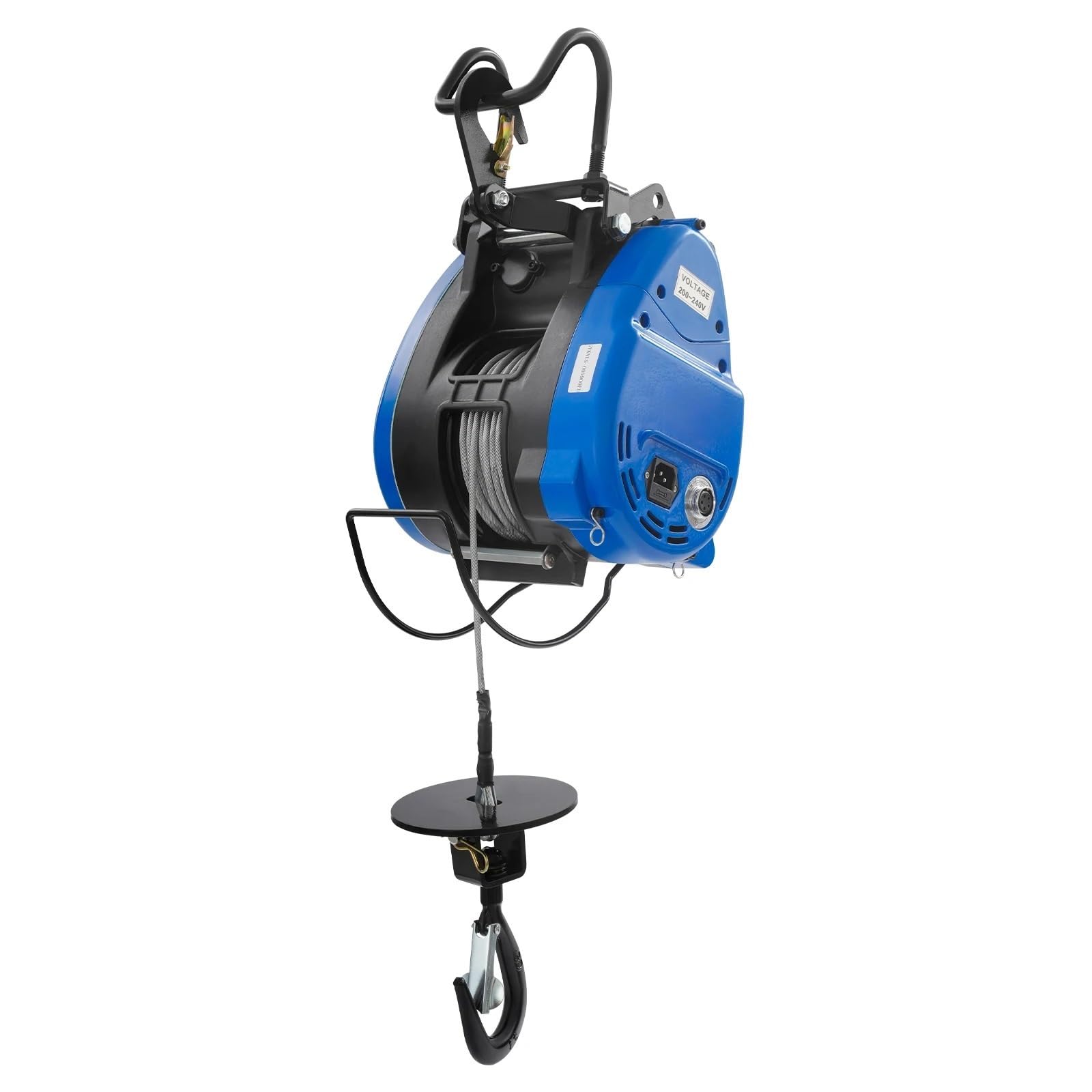 Seilhebezug 30 Meter elektrische Hebewinde, 250 kg, kabelgebunden, mit Fernbedienung, tragbarer Hängekran, kleine Motoren flaschenzug