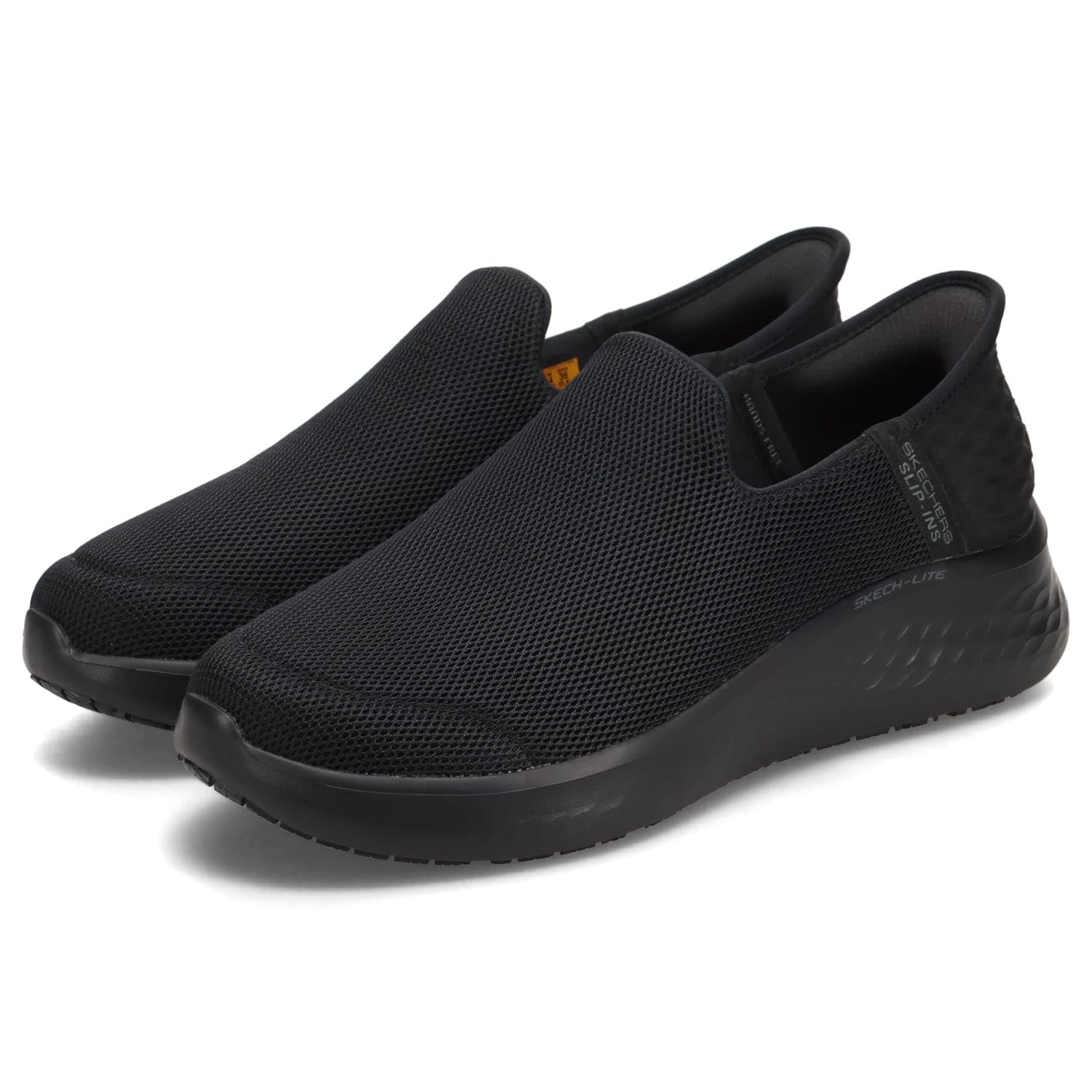 Skechers Women's Skech-lite Pro Resistant Floom Hands Free Slip-ins Health Care Professional Shoe, BLK, 8.5