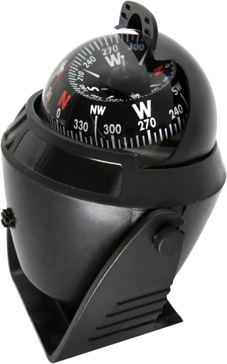 Boat Compass 2 PCS Waterproof Nautical Compass Sea Pivoting Marine Boat with Electronic