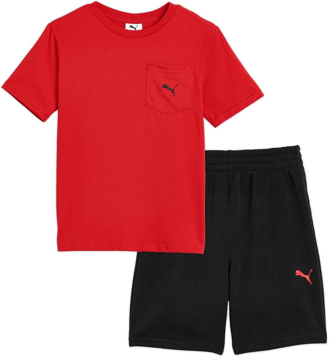 Kids Pocket T-Shirt & Fleece Short Set (Little Kid/Big Kid)