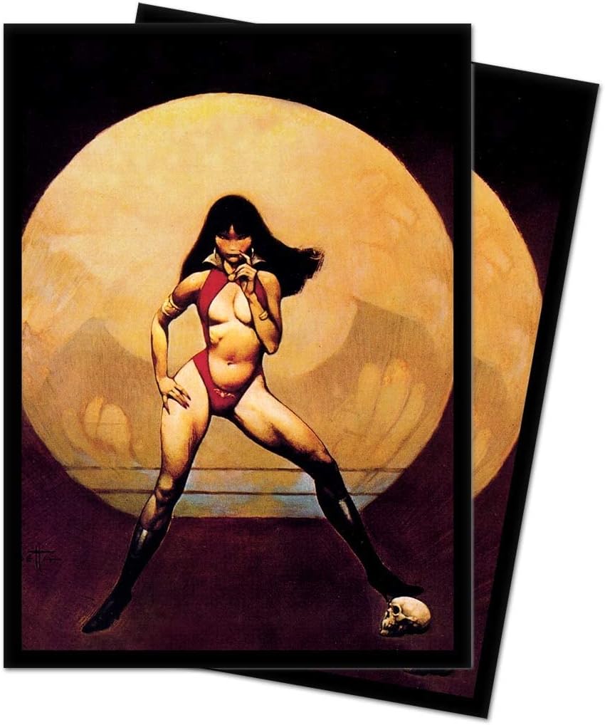 Vampire Mistress Standard Deck Protector Sleeves (100ct) by Frank Frazetta