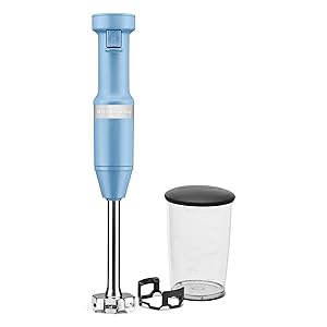 KitchenAid Variable Speed Corded Hand Blender KHBV53, Blue Velvet