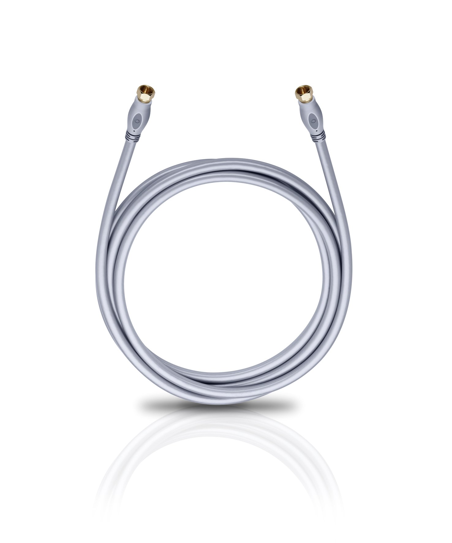 Oehlbach Transmission Plus 510 S Digitales Satellitenkabel silber 5.10 m