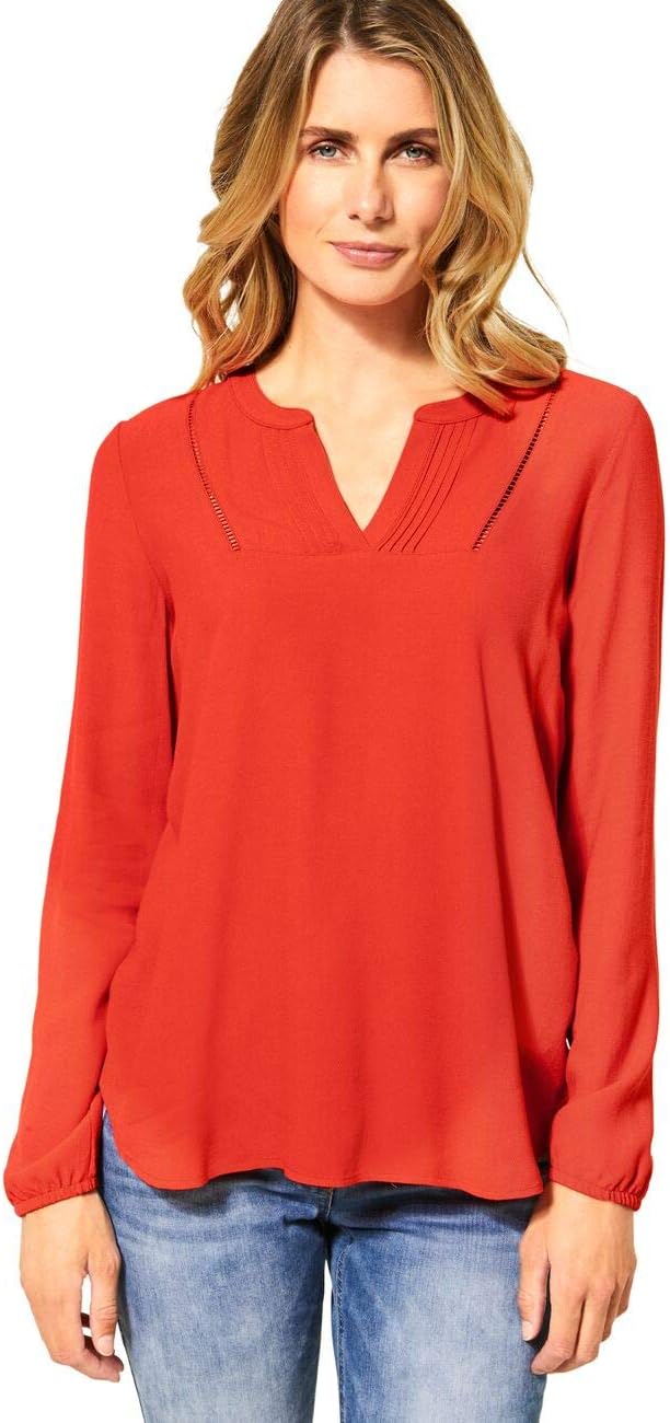 Cecil Damen Bluse XXL Funky Orange