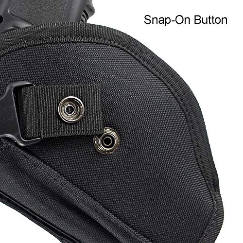 Depring Tactical Belt Holster With Mag Pouch Universal Outside The Waistband Holster Black #TOP3