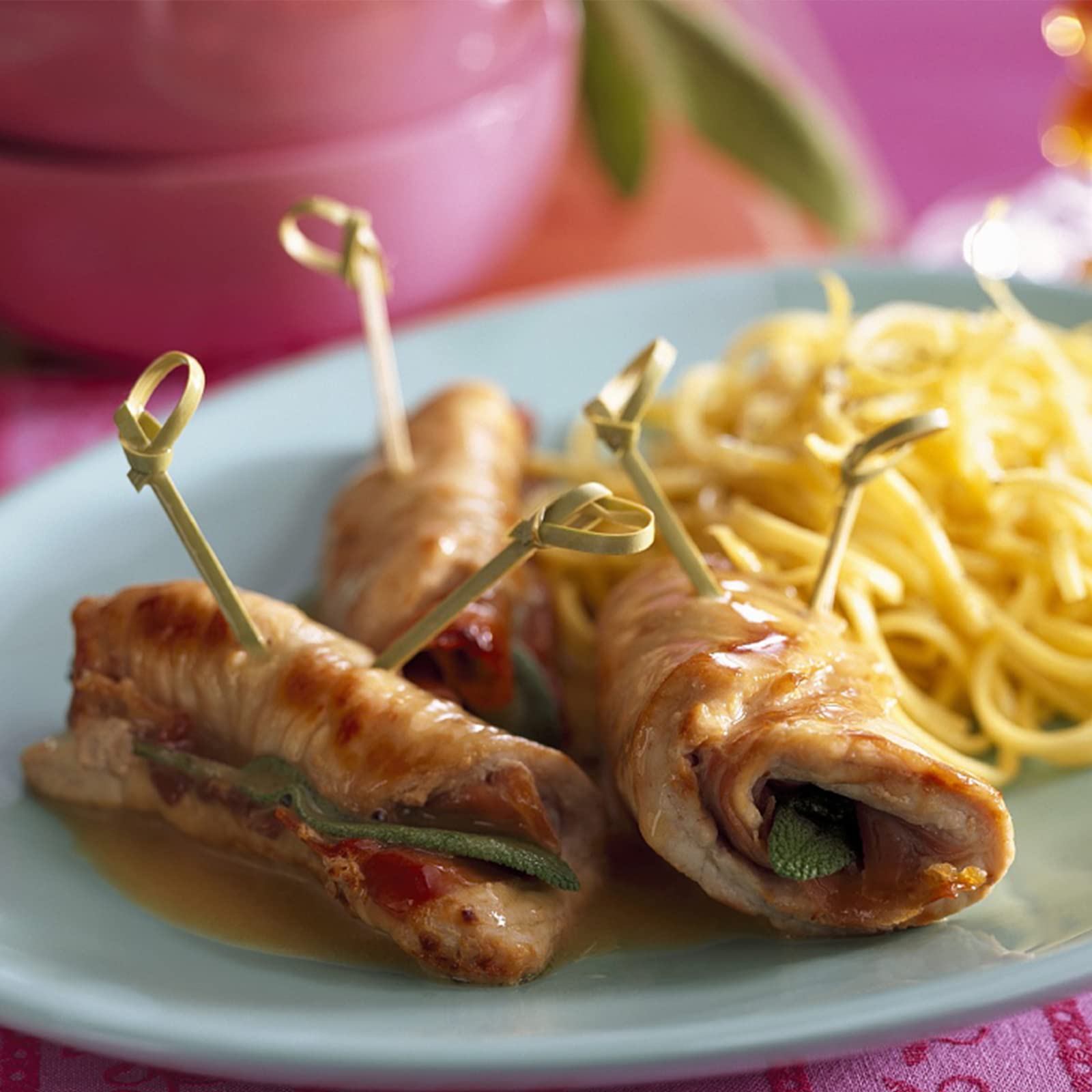 500 PCS Cocktail Picks, 4.7 Inch Cocktail Toothpicks Knot Skewers for Fruit, Cake, Barbecue Snacks, Appetizers Party Supplies