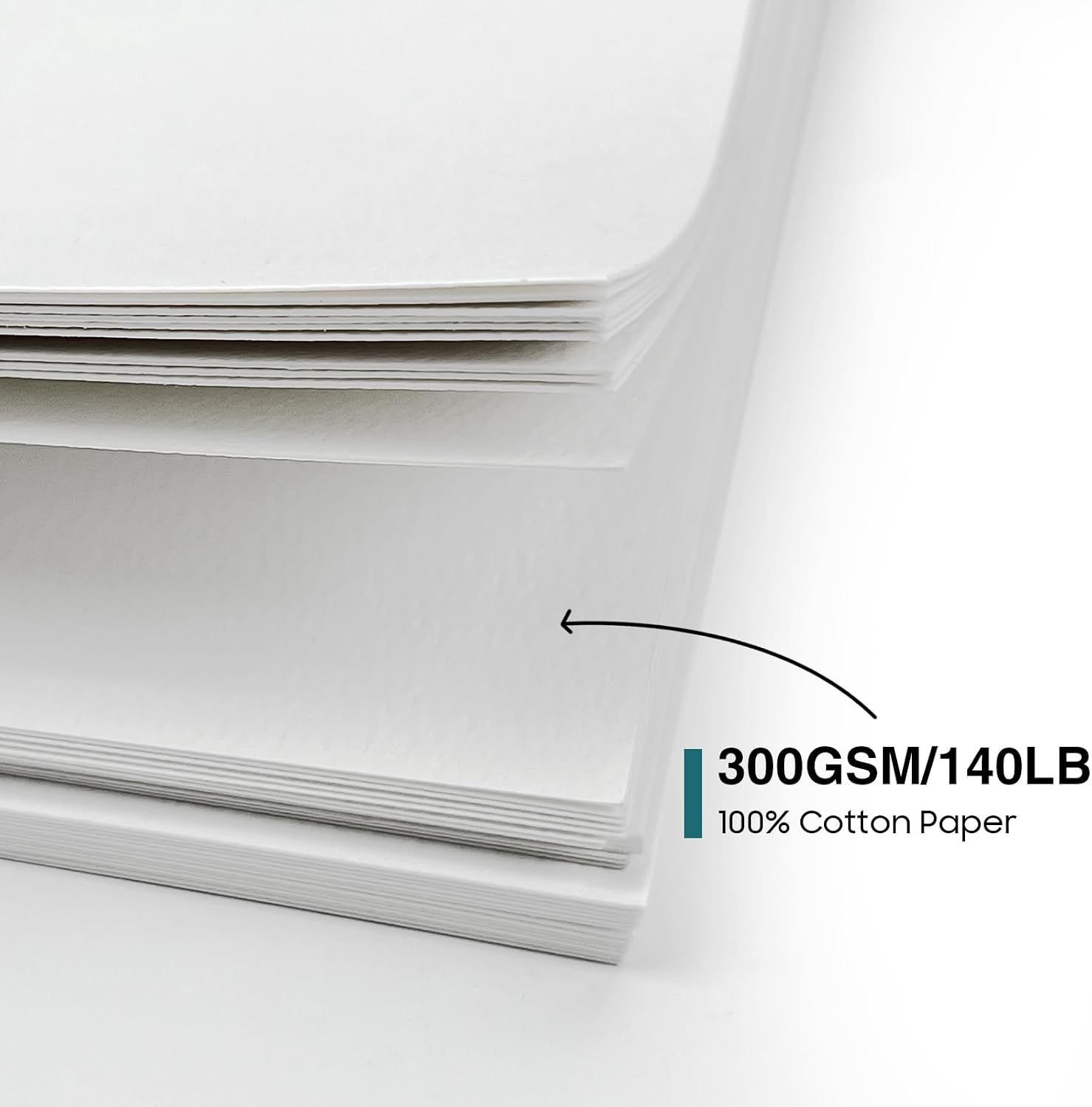 KOVIEDE 100 Pack Blank Watercolor Cards with Envelopes 4 x 6 Inch