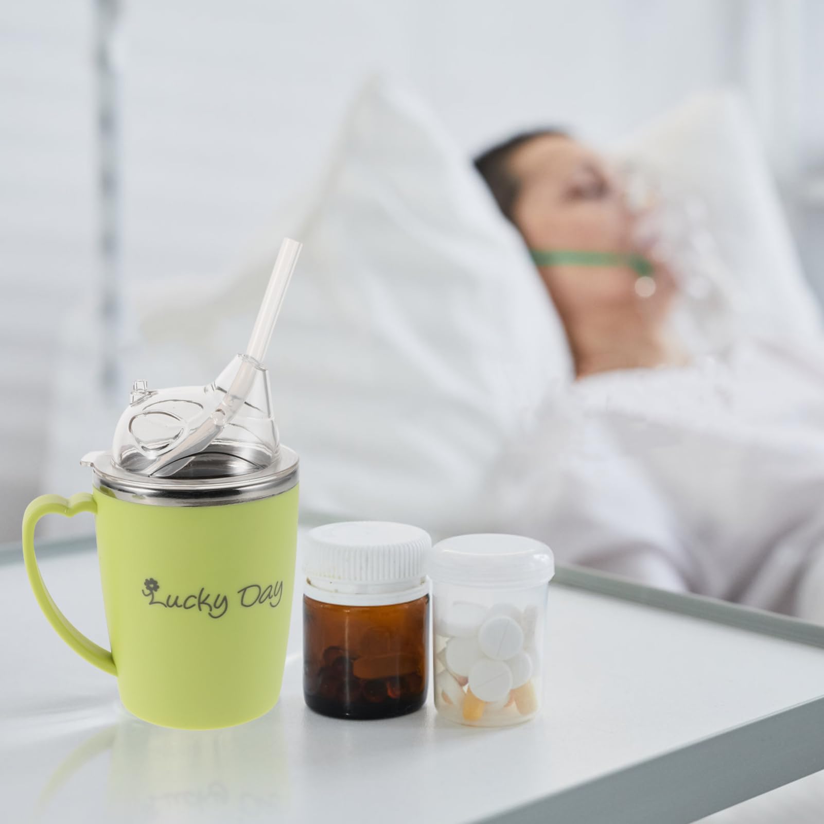 Stillbecher 350ml aus Edelstahl und Silikon zum Füttern