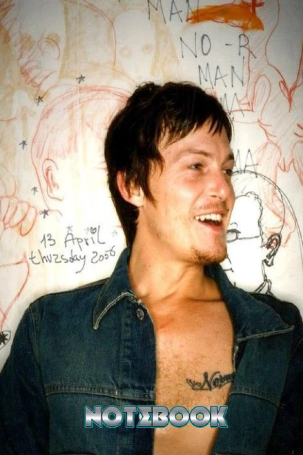 Notebook : Norman Reedus Notebook for Writing, Thankgiving Notebook Diary , Perfect Present for Fan or Friend #322